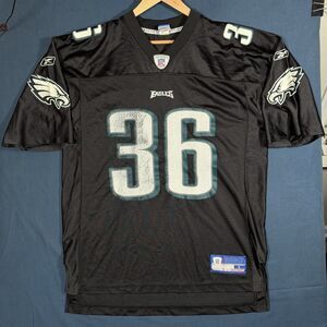 Reebok NFL Philadelphia Eagles Jersey #36 Westbrook in Black Size L